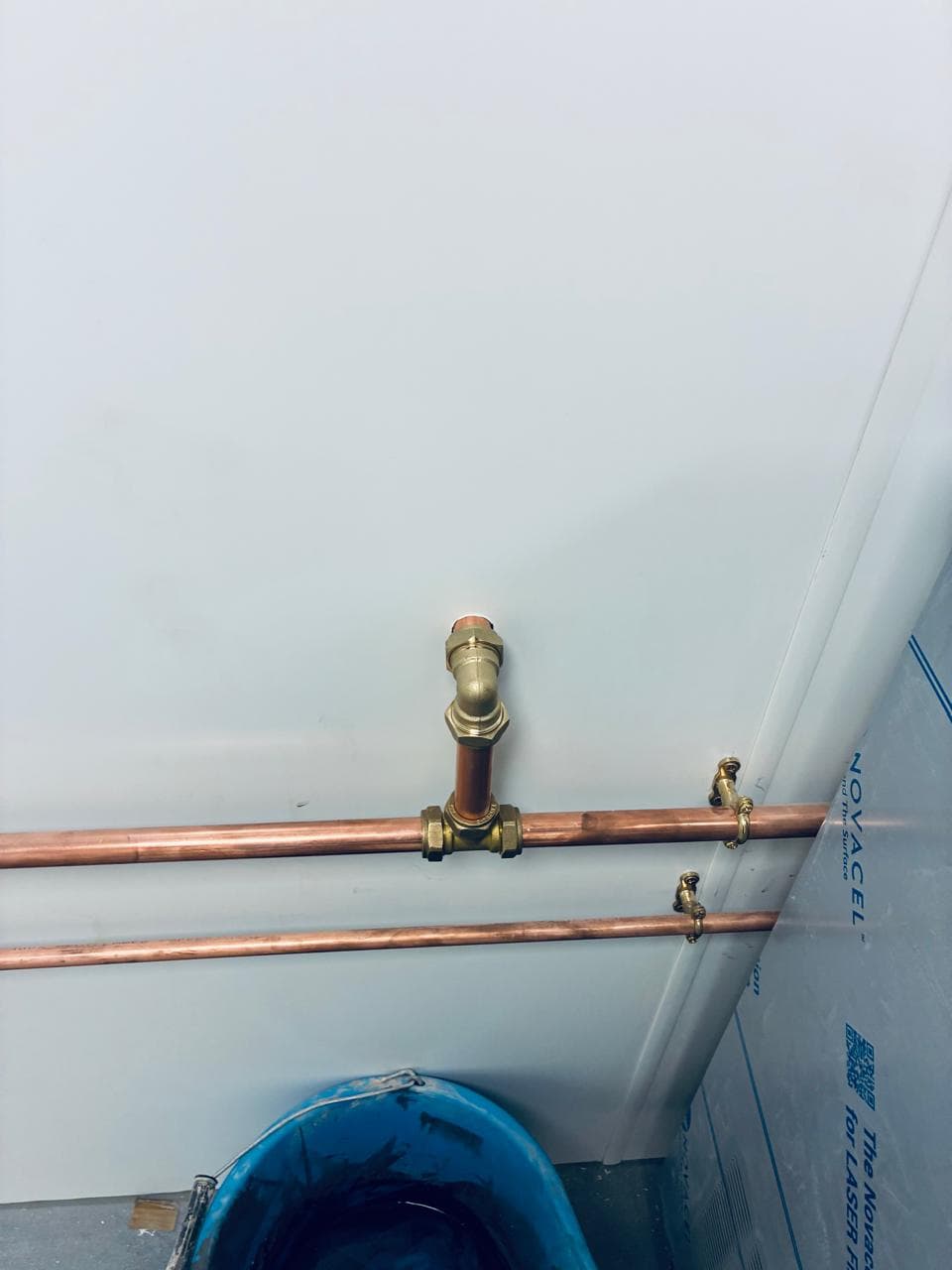 Pipework installation detail